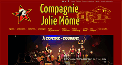 Desktop Screenshot of cie-joliemome.org